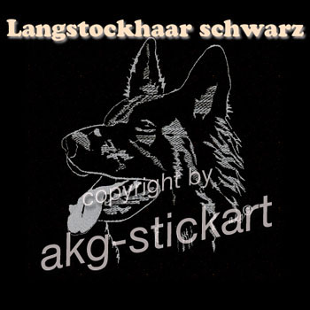 DSH Langstockhaar schwarz
