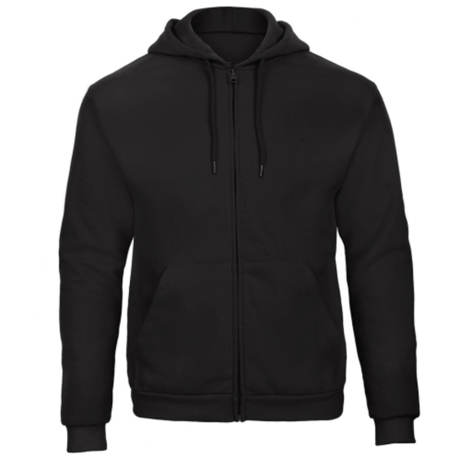 Kapuzensweatjacke B&C Gr. S schwarz