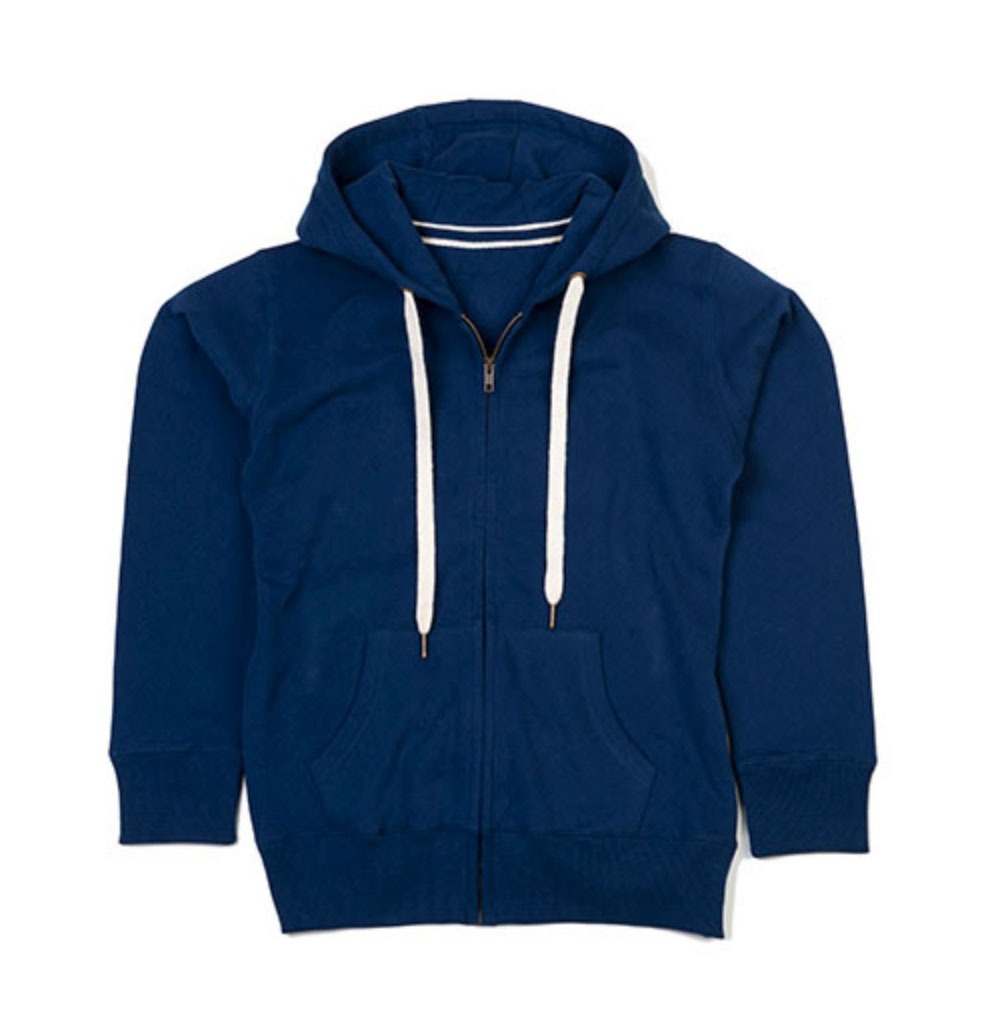 DamenJacke Hoodie Superstar Gr. S navy Rückenstick Pferde: Live Love Ride