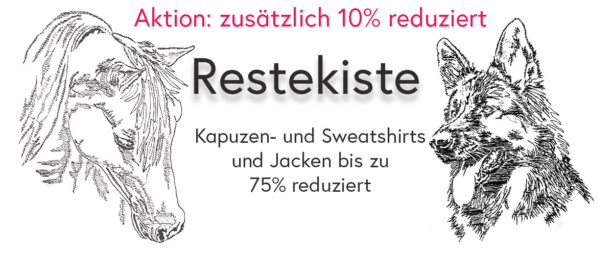 Restekiste, Kapuzenshirt, Sweatshirt, Jacken, 75% reduziert