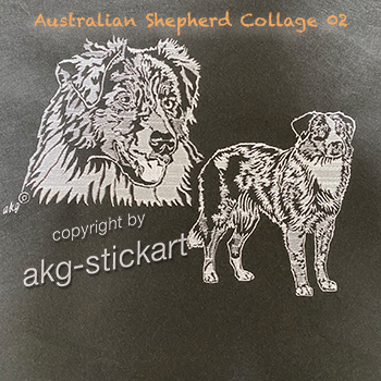 Australian Shepherd Collage